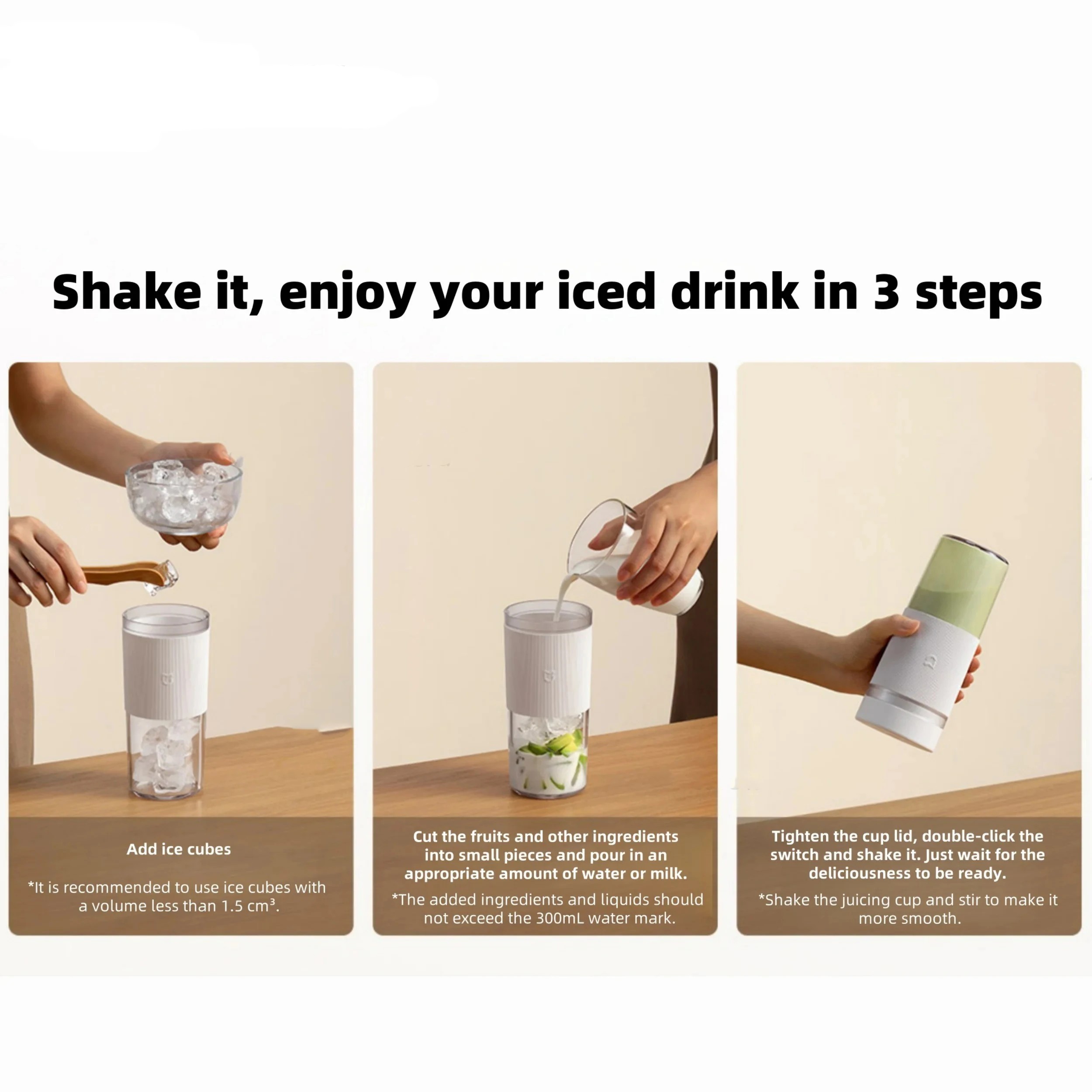 NEW MIJIA Portable Juicer Mixe - Citrus Juicer Bar recension och pris