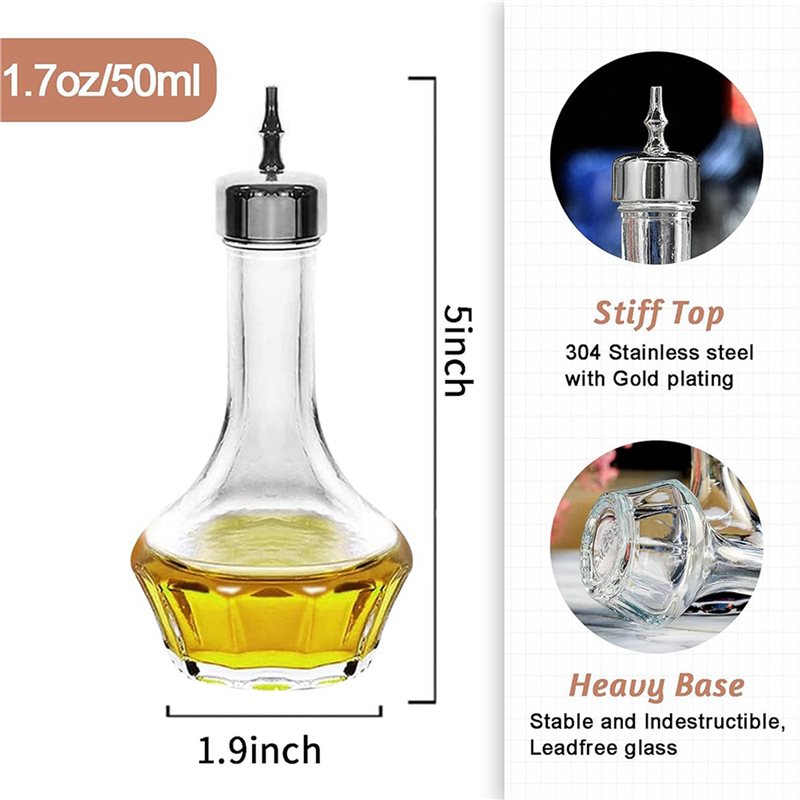 Bitters Bottle Set Of 9-1.7Oz/ - Bitters Bottle Set recension och pris